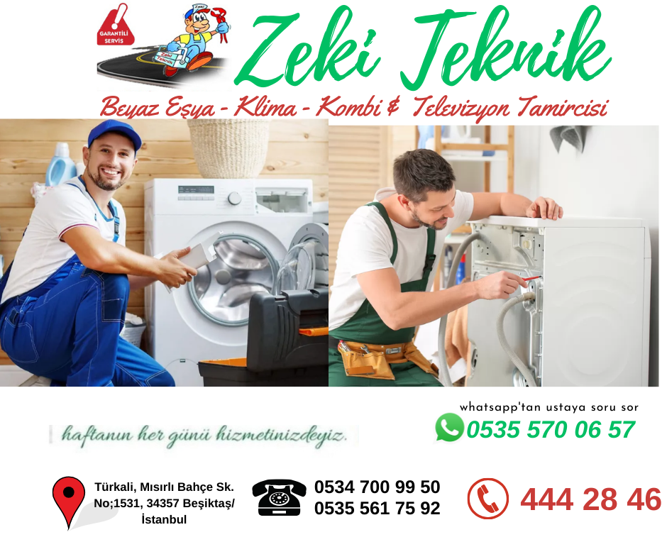 Beşiktaş Çamaşır Makinesi Servisi
